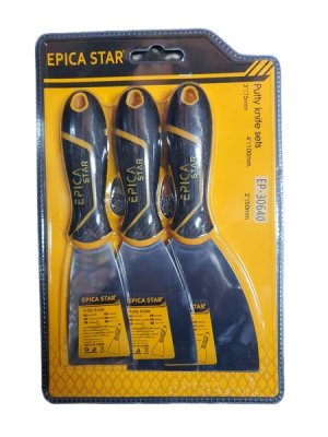 Epica Star Putty Knife Set - 3 Piece