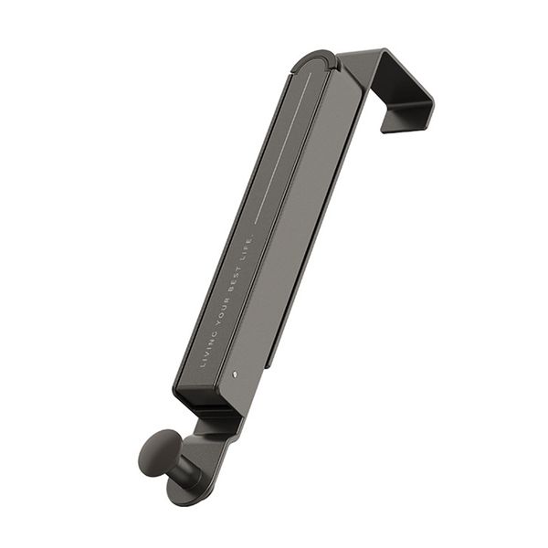 Folding Clothes Drying Rack, Aluminum Alloy over the Door Hanger with Retra
