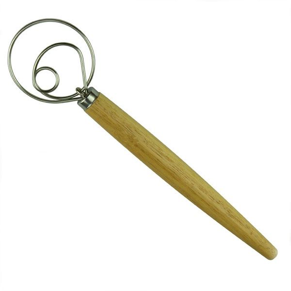 Danish Stainless Steel Dough Whisk - Large