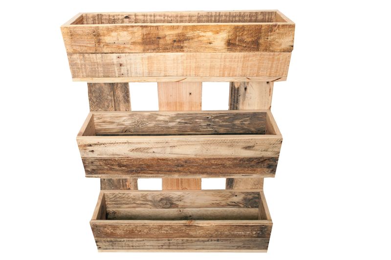 Pallet Wood Barn Crate Medium- Wooden Storage Crate