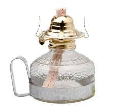 Lamp Glass (base+burner+clip) No-chimney - 2 Pack