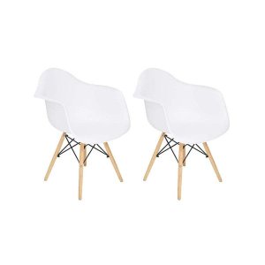Replica Del Eames Eiffel - Arm Chair Set of 2