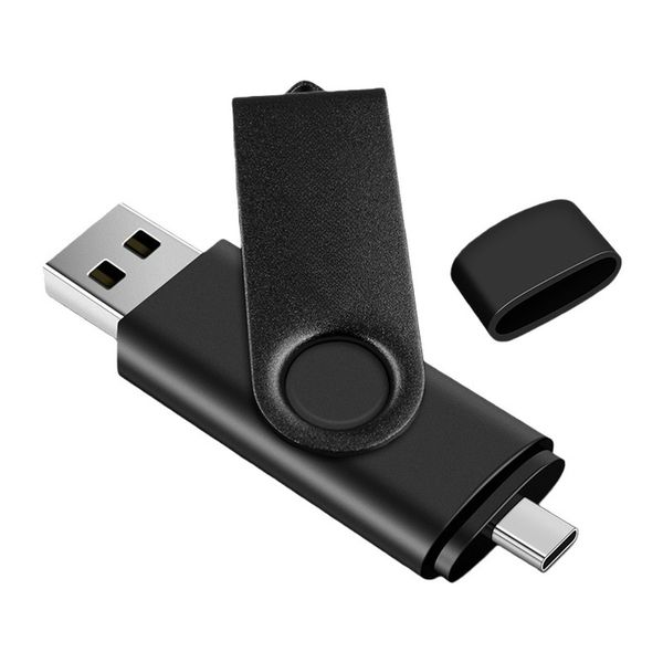 Metal OTG 2-in-1 Type-C USB Flash Drive 32GB Compatible with Android