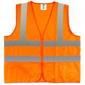 Day Glow Vest - Medium - Orange - 2 Pack