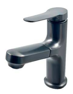 GraphiteStream Pull-Out Mixer Faucet (Black.Grey)
