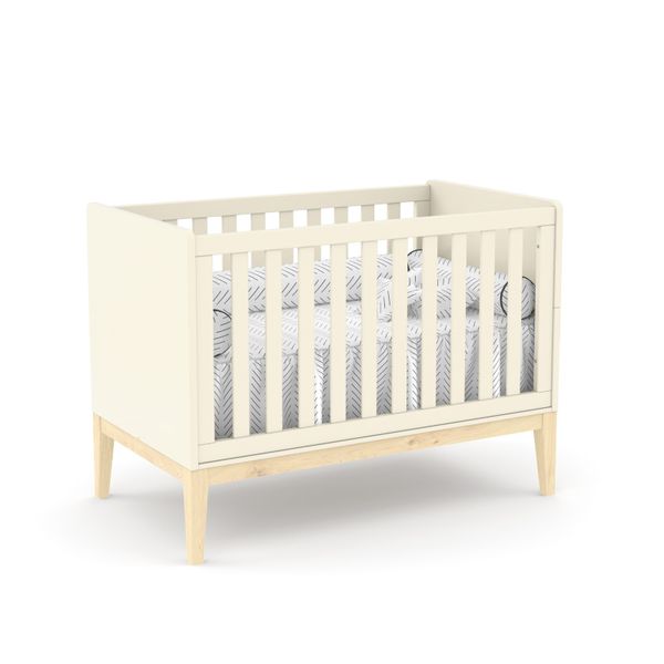 George &amp; Mason Baby - Nature Cot Bed - Off White