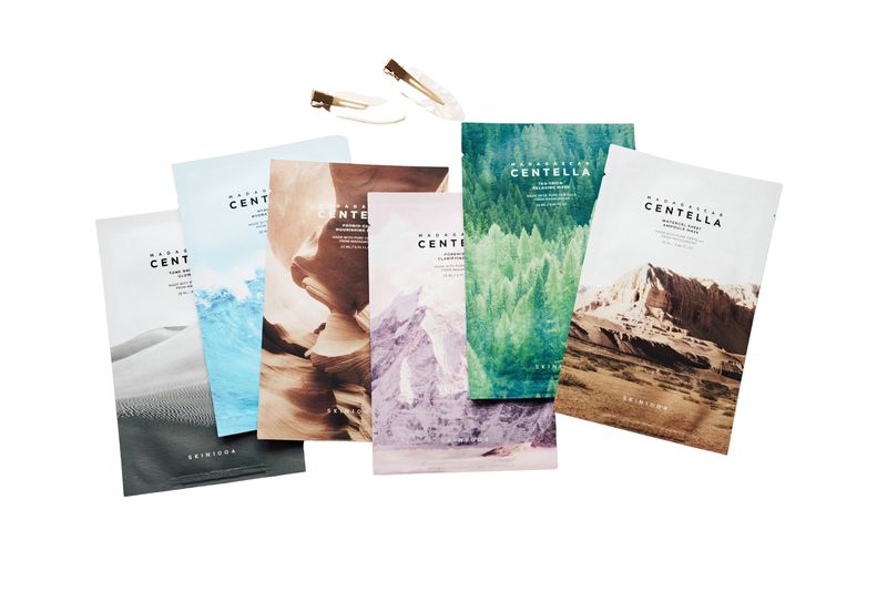 SKIN1004 Madagascar Centella Variety Mask Set for Calm, Repair &amp; Glow Skin