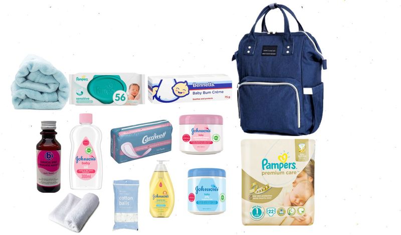 Baby Boy Prepacked Hospital Bag- Navy Blue