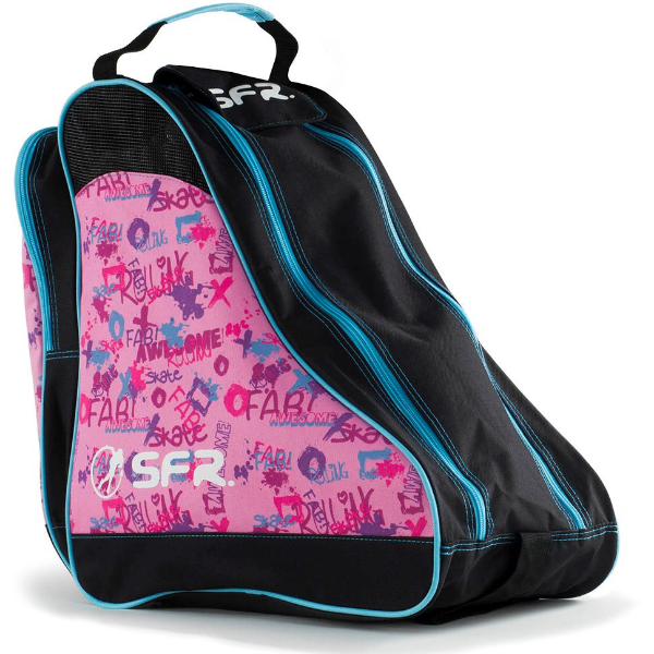 SFR Designer Ice &amp; Skate Bag - Pink Graffiti