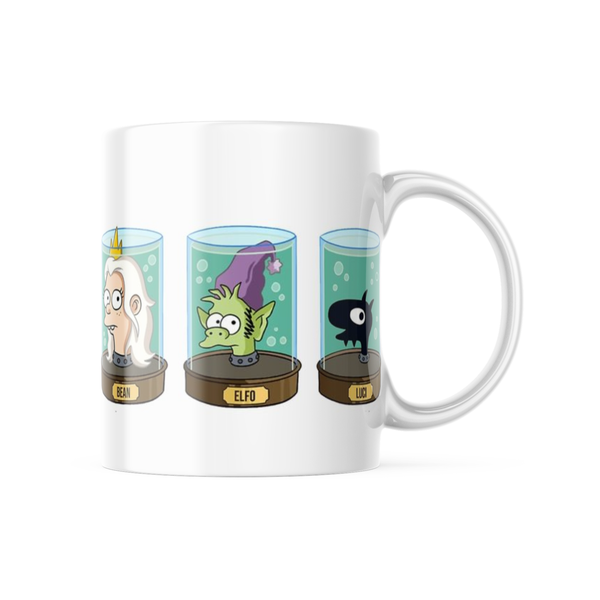 Cartoon Elfo Printed Coffee Mug