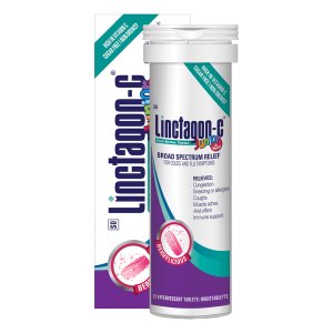 Linctagon C Effervescent Junior Tablets Berry - 12's