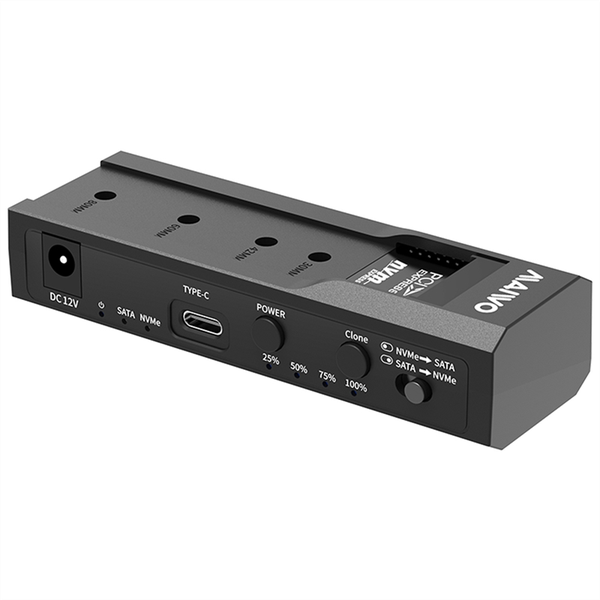 Maiwo Dual Bay M 2 Nvme Case And Sata Hdd 3 5Quot Duplicator Eu Plug