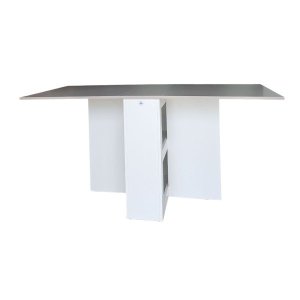 Folding 4-in-1 Console Table Desk - Desert Taupe