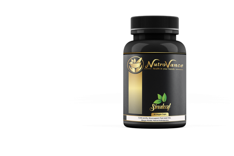 SinuLeaf - Allergy / Sinus /Hayfever Herbal Remedy (60 Veg capsules)