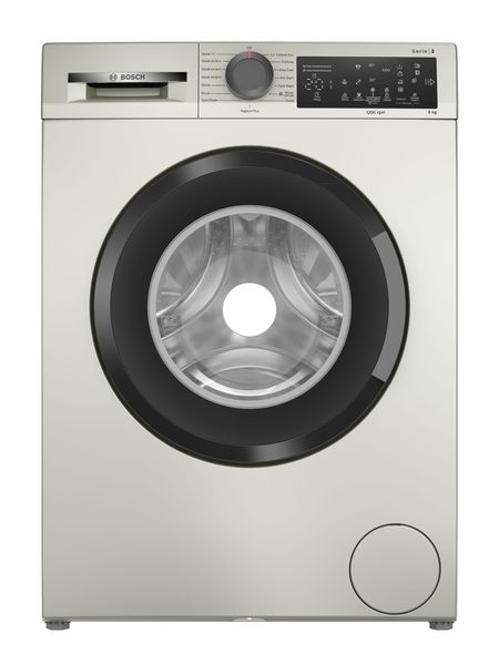 Bosch 8kg Slimline Washing Machine Series 2 Silver Inox