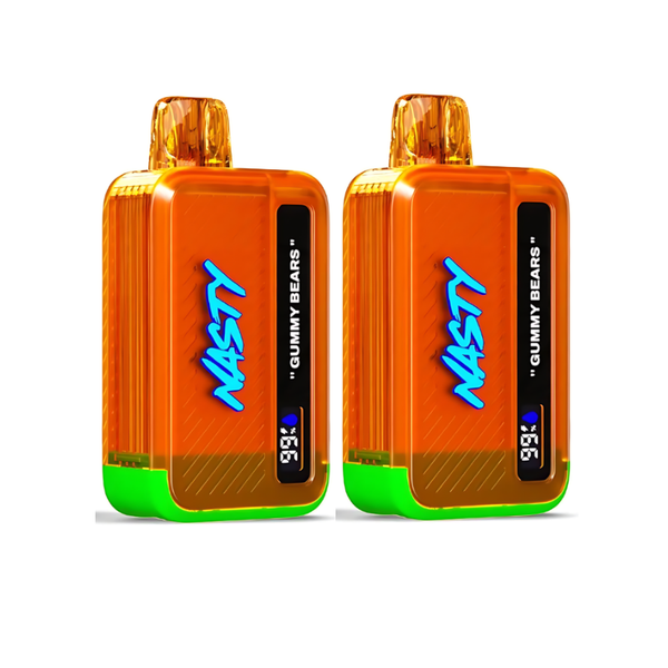 Nasty Disposable Rechargeable Vape 9000 puff - Gummy Bears 2 Pack