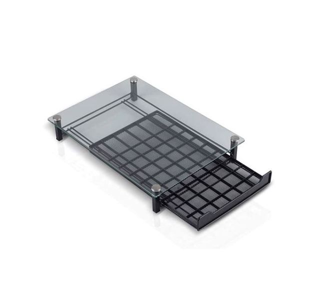 Nespresso Coffee Kitchen Hotel Café Organizer Black Holds 60 Pods Capsules