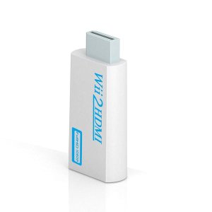 1080P FHD Wii2HDMI Converter 3.5mm Audio For PC Monitor Display