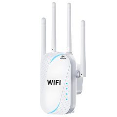 300Mbps WiFi Repeater Wireless-N Range Extender Signal Booster for Home