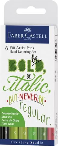 Faber-Castell - Hand Lettering Pitt Artist Pen - Green