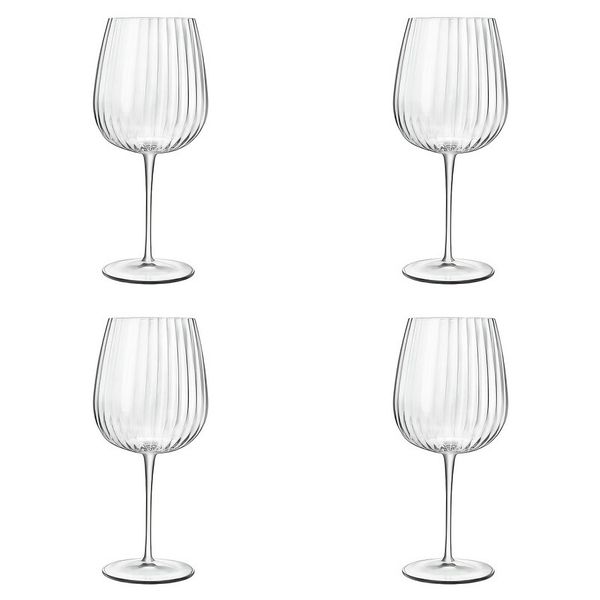 Luigi Bormioli Optica Burgundy/Gin glass 750ml 4 Pack