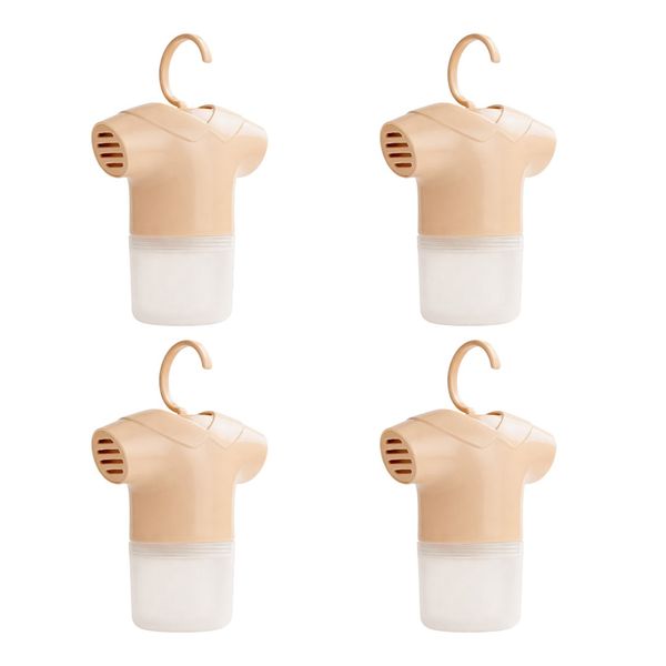 4 Pack - Portable Hanging Dehumidifier