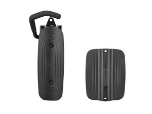 Monoprice On-Wall Rotating Vertical Bike Rack with Rear Tyre Stop Tray