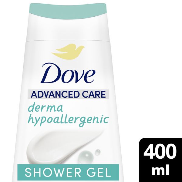 Dove Advanced Care Hypoallergenic Moisturizing BodyWash 400ml
