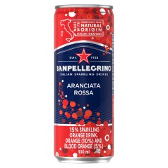 San Pellegrino Italian Sparkling Drink - 330ml - Blood Orange - 12 Pack