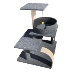 Scratzme - Pampas Cat Premium Cat Tree Designed for large breed cats