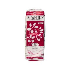 DR. WHITE'S - 12 Maternity Sanitary Towels (With Loops) x 2