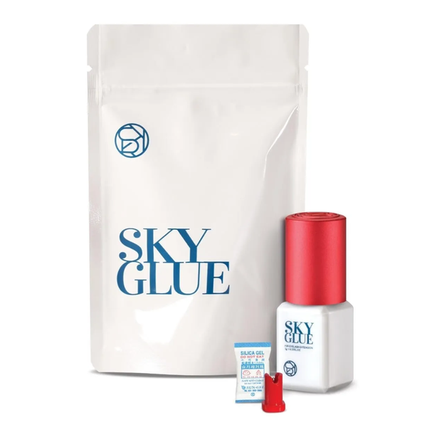 2 pack Eyelash Extension Glue Sky S+ 5ml Black adhesive for individual lash