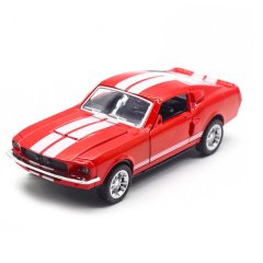 1:32 Alloy Fords Mustang GT 1967 GT500 Return Diecast Car Model Toy
