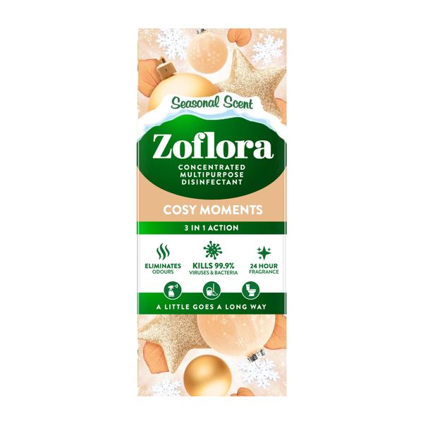 Zoflora Cosy Moments Concentrated Disinfectant 500ml Pack