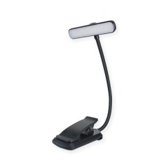 Clip Rechargeable Eye-Protecting Book Light for Reading in Bed with 24 LED