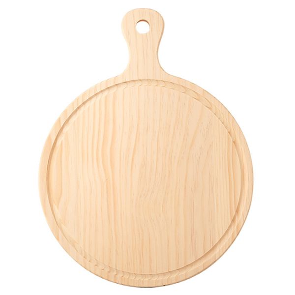 FI- Round Wooden Cutting/Pizza Board