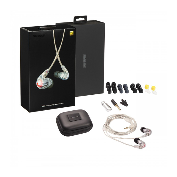Shure SE846 Gen 2 - Professional Sound Isolating Earphones (Clear)