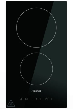 Hisense 2 Plate Domino Ceramic Glass Hob - Black