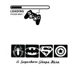 Sticker Art: Gaming Wall Sticker Series 06 Set of Two