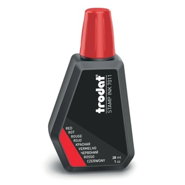 Trodat- Endorsing Ink Endorsing Ink Red- 28ml- 2 Pack
