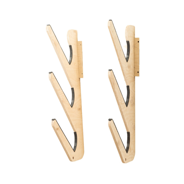 3 Board Rack - Birch Plywood Surfboard Rack