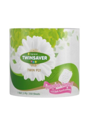 Twinsaver 2 Ply Classic Fresh Toilet Paper (Pack of 48)