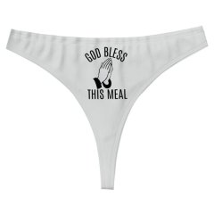 Breathable Thong Bikini Knickers Funny Thong Gifts for Women Girlfriend