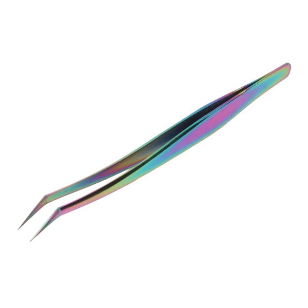 Lash Tweezer Precise Short Oblique Tool