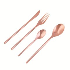 Johannesburg Rose Gold 16 Piece Cutlery Set