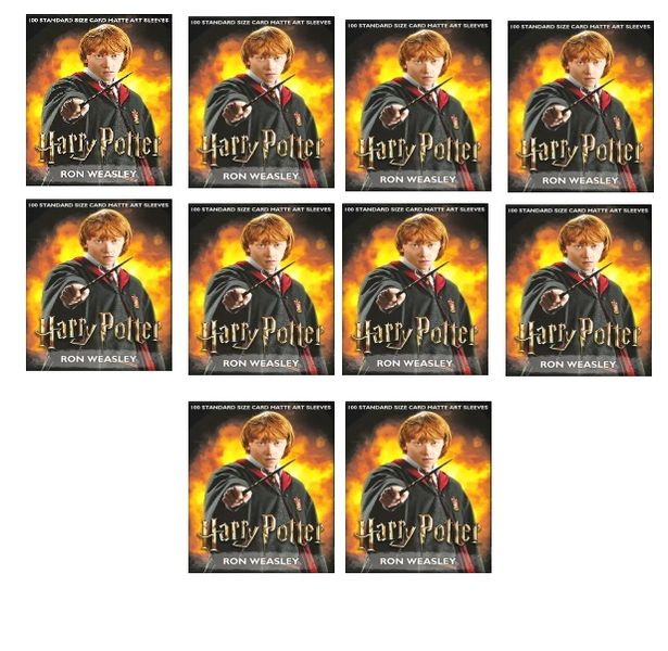 Bundel-10 Wizarding World - Ron Weasley - Matte Art Sleeves - Standard Size