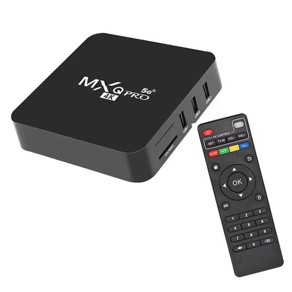 Wifi Mqx-pro Android TV Box 4K Online Video Media Player