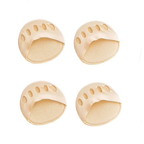 4 Pairs Five-Toe Forefoot Gel Pads - Cushion for High Heel Comfort
