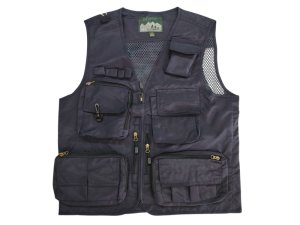 Men's Plain Multi-Pocket Utility Vest