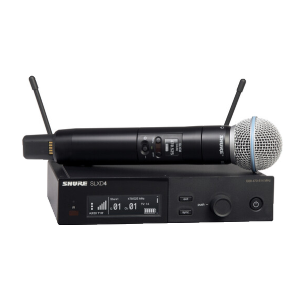 Shure SLXD24/B58 - Digital Wireless Handheld Microphone System
